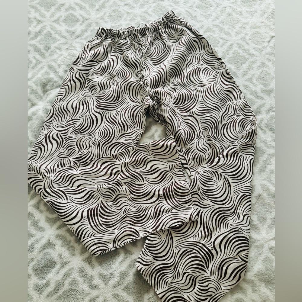 Like new 🦋Reformation Olina linen optical pants - Picture 10 of 11